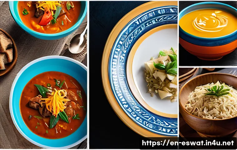 에스와티니에서 먹어야 할 음식 - Here are three detailed image prompts in English, designed to capture the essence of Eswatini's culi...